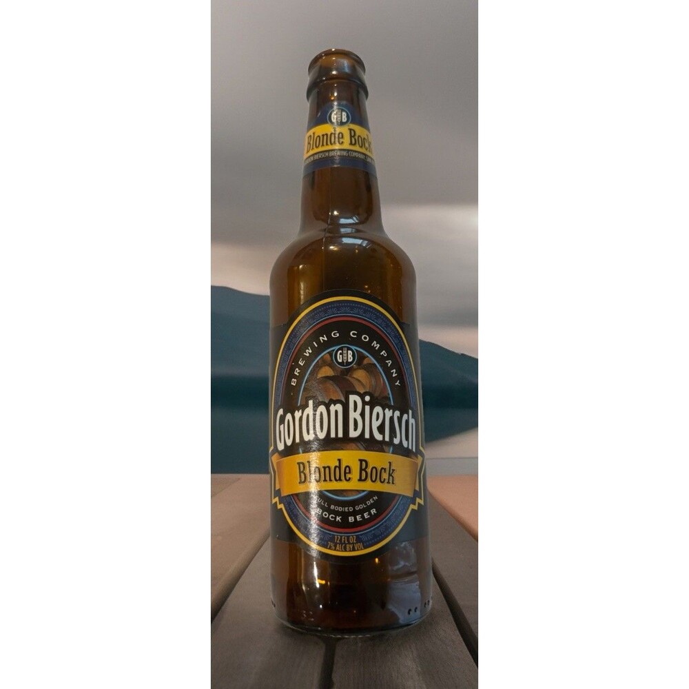 Gordon Biersch Brewery Golden Blonde Bock 2009 (empty) Beer Bottle